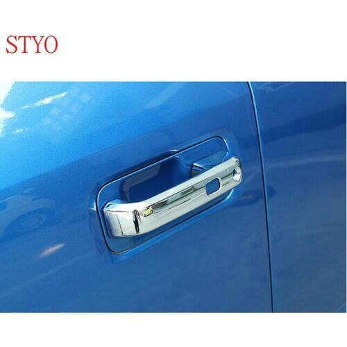 STYO Car ABS Chrome Door Handle Cover Trim with Smart Keyhole For Ford1 F150 F-150 2016 2017
