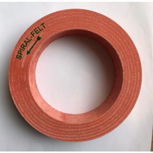 Felt Wheel 150*105*35mm High Quality Glass Polishing Wheel With Cerium Oxide