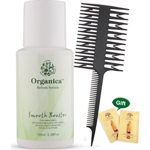 100ml Organica Without Formaldehyde Superior Hydrolyzed Natural Keratin Smooth Booster Repair Damaged Hair Smell Jasmine Product