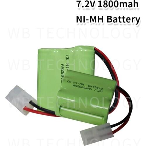 2 PCS/lot KX Original New Ni-MH 7.2V AA 1800mAh Ni-MH Rechargeable Battery Pack With Plugs Free Shipping