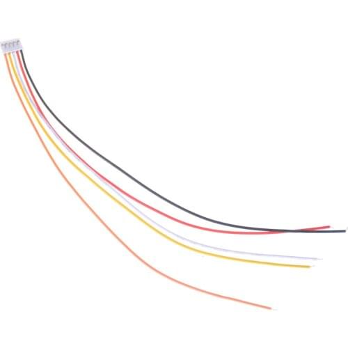 5PCS/LOT Mini Micro 5-Pin Connector plug with Wires Cables 2.0MM PH 200MM