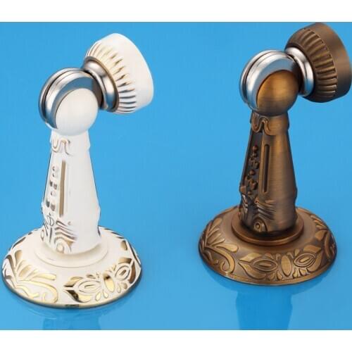 Free shipping Fashion Europe luxury zinc alloy door stopper All-match classical stop strong magnetism stop Vintage high-top stop