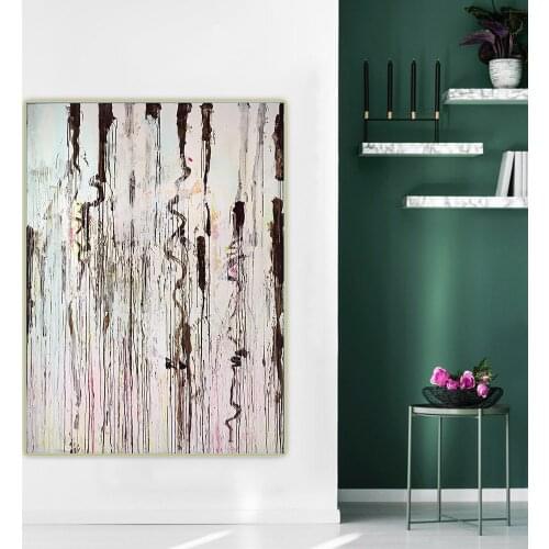 Holover Cy Twombly"Untitled"Graffiti Canvas Oil Painting Western Art Decor Poster Wall Aesthetic Home Room Interior Decoration