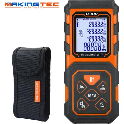 MAKINGTEC Laser Rangefinder Distance Meter 40M60M Laser Measure Digital Measuring Tape Length Meter Laser Measurement Device