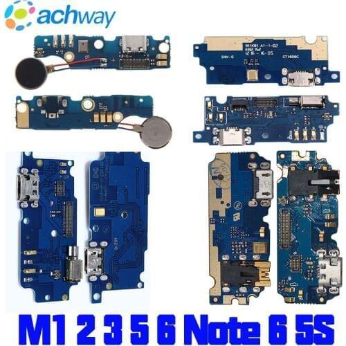 Meizu M1 M2 M3 M5 M6 Note U10 M3S Dock Port USB Charging Dock Charger Connector Plug Board Flex Cable Replacement Repair Parts