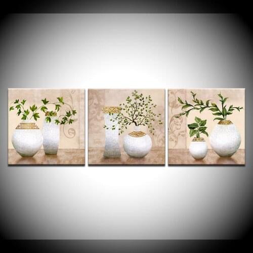 3 Piece Hd Print Canvas Modern Flowers Oil Paintings Painting Wall Art Bedroom Decoraction Modular Picture Frame