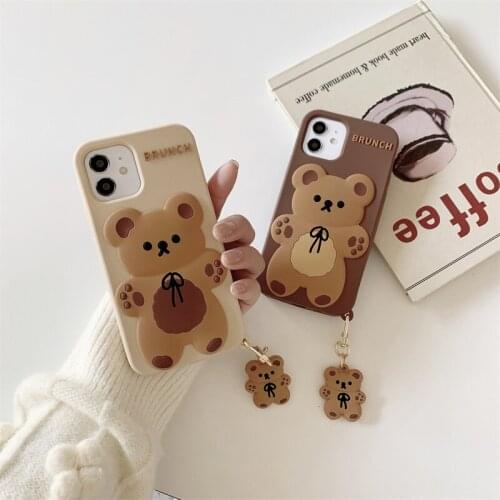 New Year Red Cute Cartoon Cow Phone Case For iPhone 12 11 Pro X Xr Xs Max Soft TPU Camera Protection Cover For iPhone 7 8 Plus