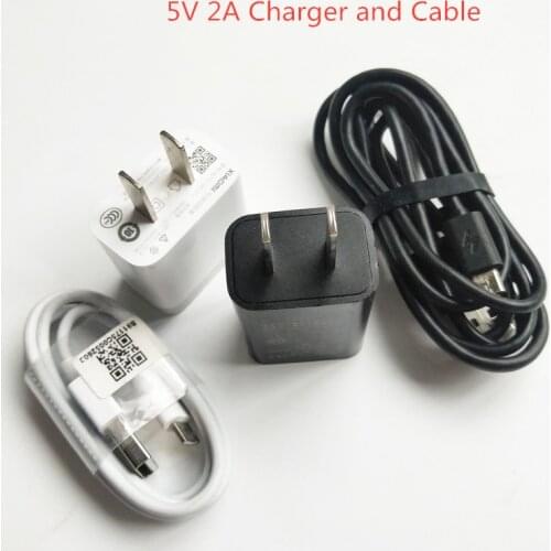 Original Xiaomi USB Charger Wall Charge adapter US plug Micro usb Cable For Redmi 7 7A 6A 5A 4A 4X note 6 5 pro plus S2 A2 lite