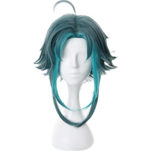 Hot Game Genshin Impact Xiao Wig Pre-styling Cosplay Wig High Temperature Resistance The Conqueror of Demons Wigs