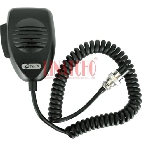 PR240 PR550 PR3175 MRHH200 Car Mobile Two Way Radio CB-12 Microphone 4 Pin Connector Ham CB Mic