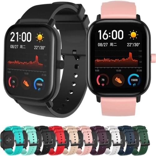 For Huami Amazfit GTS & GTS 2 mini 2e Official style Strap Wristband Bracelet Watchbands 20mm Watch Band correa amazfit gts