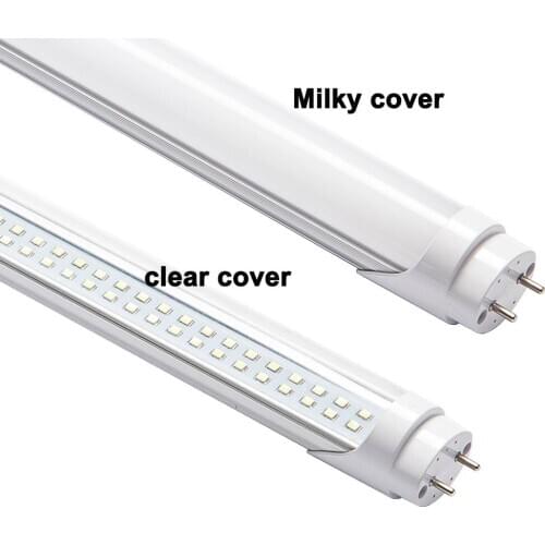 T8 LED Lights Led Tube 4ft Double Line G13 Lamp 1200mm 28W 5ft 1500mm 40W AC110v 220v Lighting Factory Price