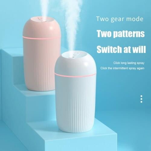 420ml USB Air Humidifier Car Aroma Essential Oil Diffuser Bedroom Office Dormitory Desktop Mini Ultrasonic Humidifier Purifier