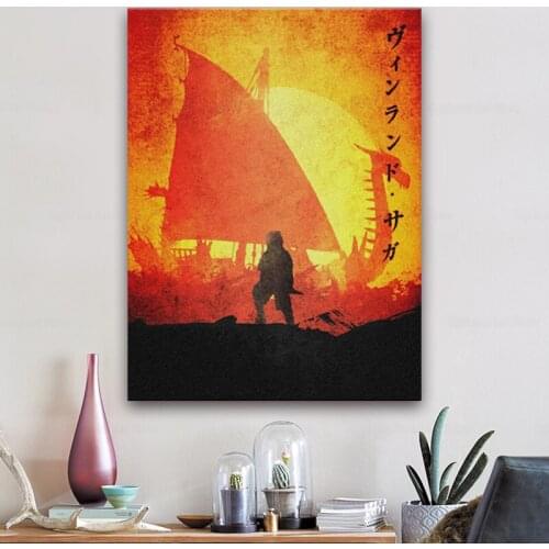 Vinland saga Poster Canvas Wall Art Decoration prints for living Kid Children room Home bedroom decor painting