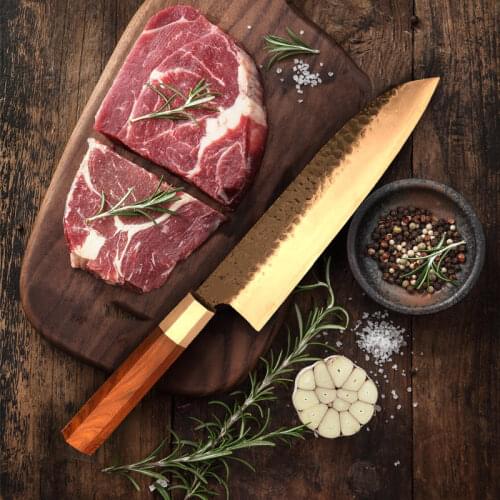 622778574001/6 Japanese Kitchen knives set multifunctional cooking knife Damascus steel chef knife