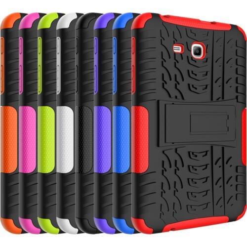 7" Anti-dust Tablet Protecter Hard Case For Samsung GALAXY Tab A 7.0 2016 T280 T285 Tablet Accessories Heavy Duty TPU Back cover