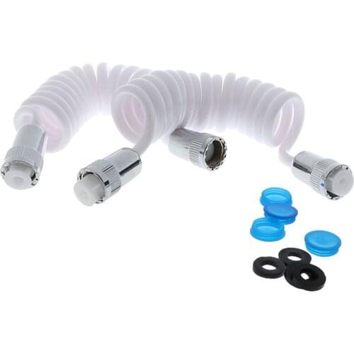 1pc 1.5m/2m Toilet Bidet Sprayer Gun bathroom Accessories tube Spring Flexible Shower Hose for Water Plumbing
