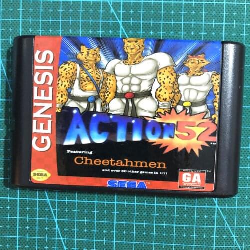 52 in1 For Sega Mega drive 16 bit MD Games Card For Sega Mega Drive For Genesis