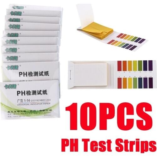 Fish Tank Water Quality Inspection PH 1-14 Litmus Paper PH Tester Papers Universal Indicator Paper Test for Water Aquarium