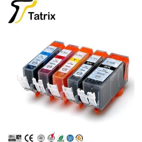 For Canon 520 521 PGI520 CLI521 Ink Cartridge For Canon MP540 MP550 MP560 MP620 MP630 MP640 MP980 MP990 MX860 MX870 IP3600