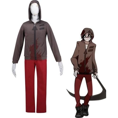 Cosplaydiy Angels of Death Costume Isaac Foster Zack Costume Rachel Gardner Costume Adult Mens Women Fancy Party Costume L320