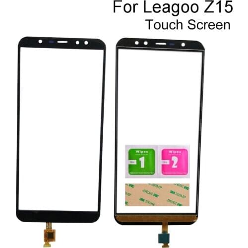 Digitizer Panel For Leagoo Z15 Touch Screen Digitizer Panel Sensor 3M Glue Wipes Touch Tools 3M Glue