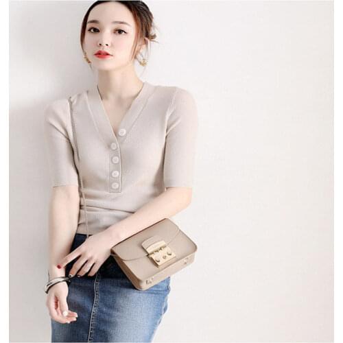 Женские трикотажные футболки Four Seasons Mo Ze China At AliExpress