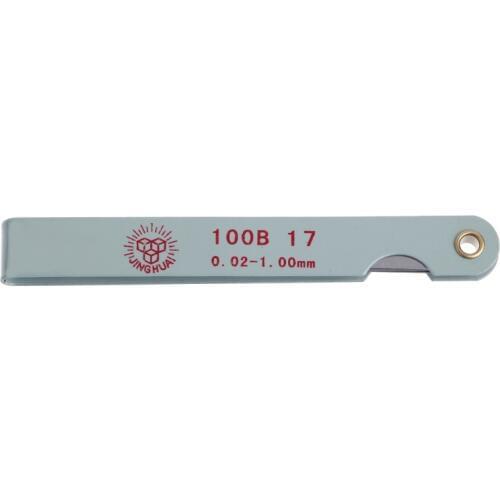 ANENG 0.02 to 1mm 17 Blade Thickness Metric Filler Feeler Gauge Measure Tool