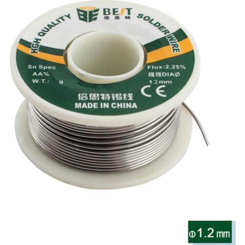 BEST 100G 1.2mm Soldering Tin Wire Electronic Repair Welding Wire Solder For Intensive Circuit Board Welding Maintenance Tools