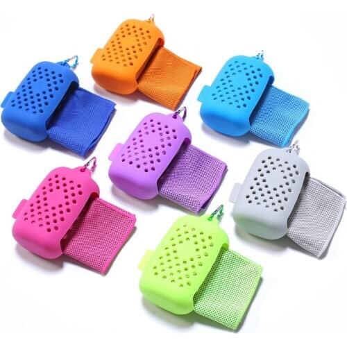 Cooling Towel 30*100cm Quick Sports Ice Towels Blocks Instant Cool Relief for Women Neck Pet Dog etc