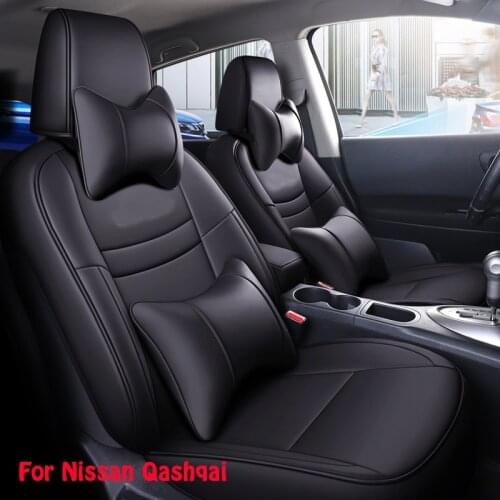 Original Car ratio customization Seat Cover set For Nissan Select Qashqai 2008 -2015 waterproof pu interior parts Auto products