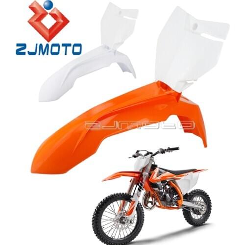 Motocross Front Number Plate Fender Protection For 125 250 300 350 450 500 SX SX-F XC XCF-W XCW SXS EXC 13-16 Dirt Pit Bike