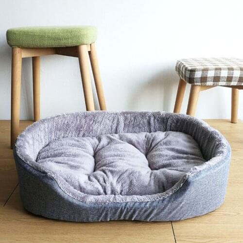 Luxury Dog Bed Large Pet Lounger Cat Cushion Sofa For Small Medium Large Dogs & Cats Dog Kennel House Puppy Teddy Sleeping Mat