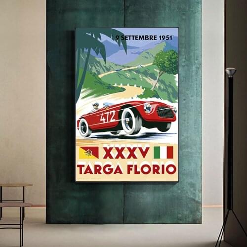 Modern Art Canvas Retro Vintage Classic Car Posters Supra TT MK4 Decorative Prints Wall Painting For Bedroom Living Room Frames