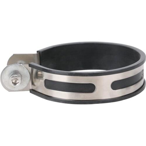 Universal 110mm Motorcycle Muffler Clamps Exhaust Tube Ring Motorcycle Silencer Pipe Hanger Mount Bracket