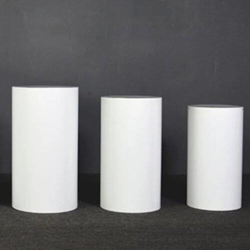 3pcs Column Cylinder Iron Party Event Display DIY Wedding Decoration Plinth