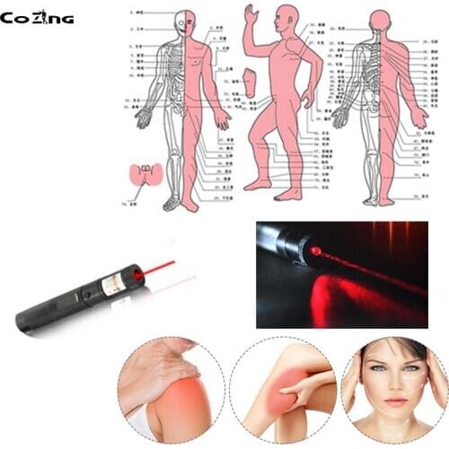 650nm laser Sciatica Therapy Device Laser Acupuncture Massage Pen Electric Laser Meridian Therapy Body Joint Pain