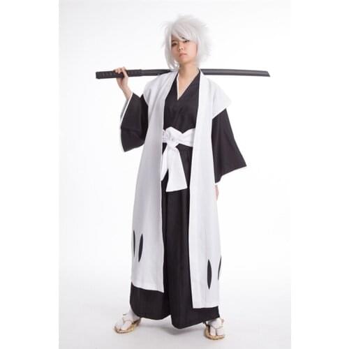 Anime BLEACH Cosplay Costume Hitsugaya Toushirou Role Play Costumes Men Women Full Set Carnival Christmas Halloween Party Suits