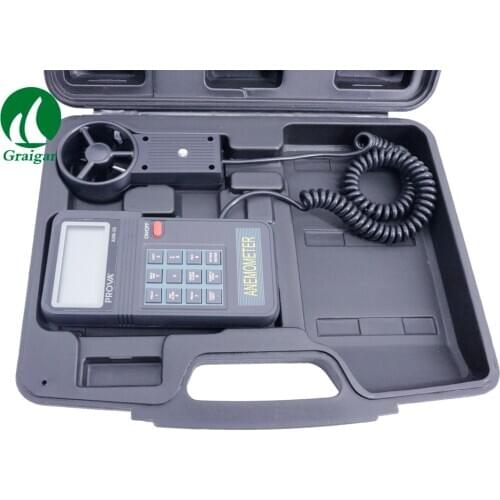 TES Original Digital Anemometer AVM-05 Storage Temperature 40 ~ 60 (40 ~140 ) Measuring Range 0.0~45.0m/s