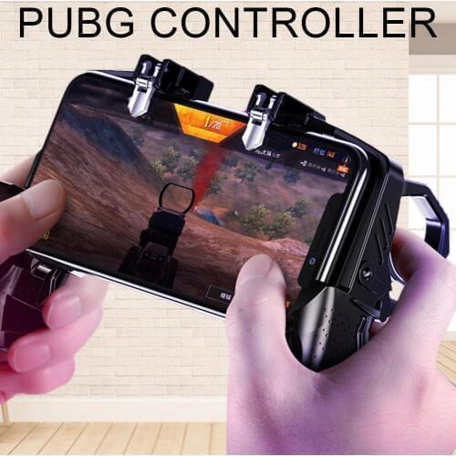 Gamer Helper Four Finger Gamepad Handle Fast Shooting Controller for PUBG Rules Of Survival Game Trigger Joystick Gaming Tools