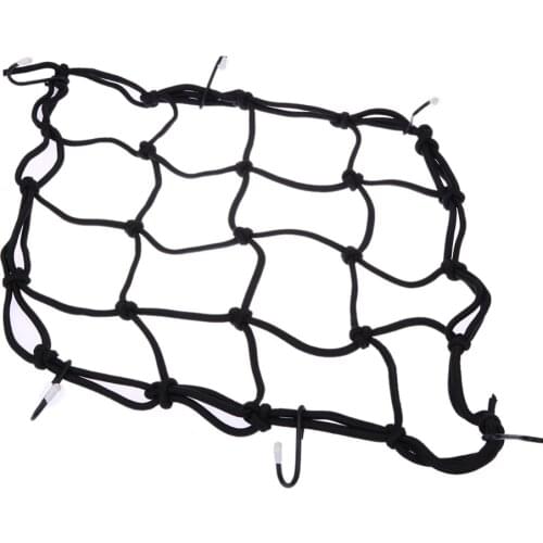 Hot Sale High quality Universal Bungee Cargo Net for Motorcycle Bike ATV Offroad Board GoCart accessories Helmet / Fuel tank Net
