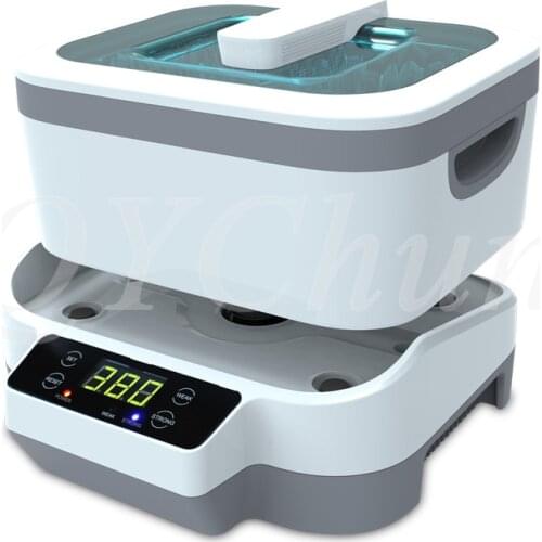 Small split ultrasonic cleaning machine glasses jewelry jewelry household braces holder JP-1200 ultrasonic cleaning machine