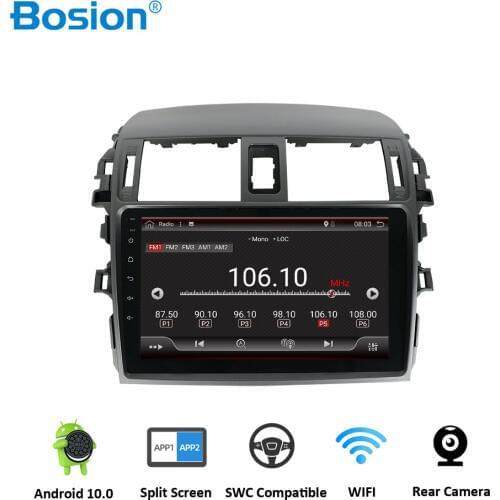 Android 10.0 Car DVD Radio Multimedia Player For Toyota Corolla E140/150 2008 2009 2010 2011 2012 2013 Stereo GPS Navigation