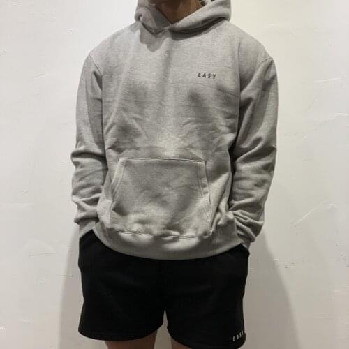 New Men Fleece Oversized Simple Solid Casual Sweatshirt Hooides Streetwear Hip Hop Harajuku Cotton Hooded Pullover 2021