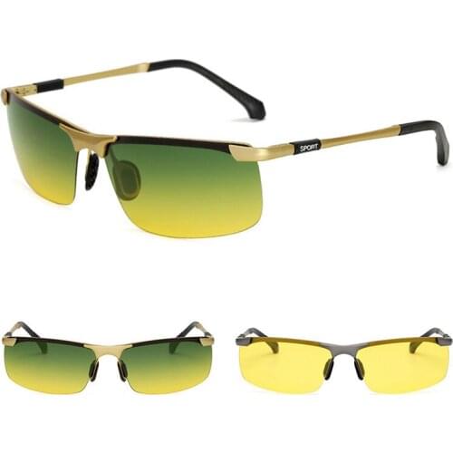 New Style Fashion Durable Safe Polarized Sunglasses Day Night Vison Glasses Multifunction Reduce Glare Goggles Eyewear#288580