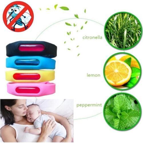 Anti Mosquito Pest Insect Bugs Repellent Repeller Wrist Band Bracelet Wristband 2018#1 wholesale Pest Control YH-459648