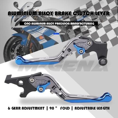 For YZF 600 YZF-R6 YZF600 R6 2017-2018 17 18 Motorcycle Accessories Folding Extendable Brake Clutch Levers