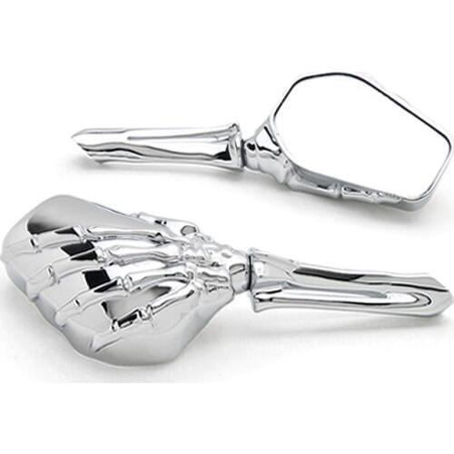 Brand new Chrome Custom Motorcycle Skeleton Mirrors For Victory V92C V92SC V92TC Deluxe Classic