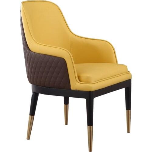 Modern dining chair simple nordic chair light luxury restaurant ins leisure makeup chair back chair