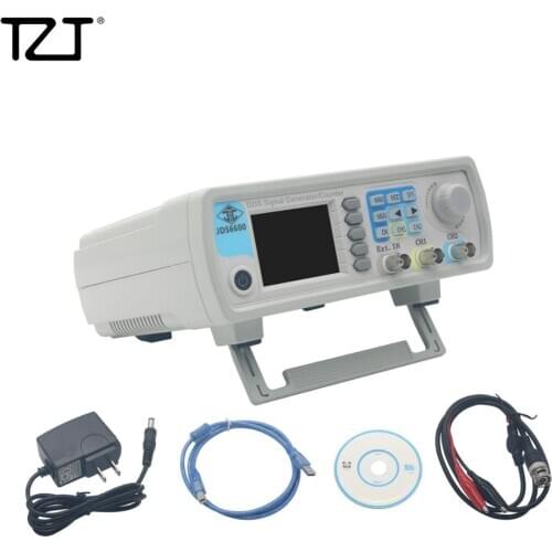 TZT JDS6600-40M Dual Channel Function Arbitrary Waveform Signal Generator Pulse Signal Source Frequency Meter